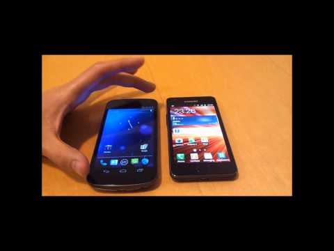 Vidéo: Différence Entre Le Samsung Galaxy S2 (Galaxy S II) Et Le Galaxy Nexus