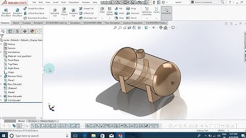 How to draw boiler in solidworks | solidworks tutorial