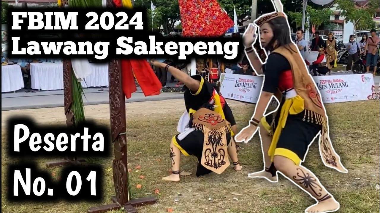Lawang Sakepeng FBIM 2024, Peserta No. 01, #festivalbudaya, #palangkaraya, #kalimantantengah