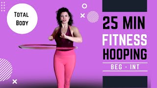 Hula Hoop Workout: 25 Minute Beg - Int Fitness Hoop Workout | Building coordination.