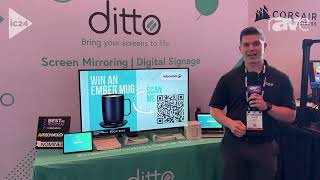 InfoComm 2024: Squirrels Explains Ditto Screen Mirroring Digital Signage Solution