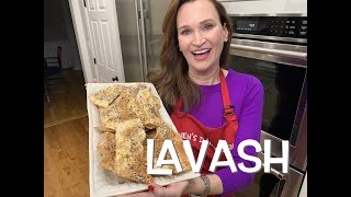 Lavash! Thin, Cracker-Like Flatbread. Delicious And Easy To Make. Add Toppings Of Your Choice.