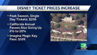 Disneyland ticket prices go up