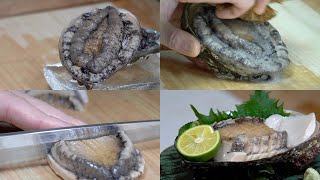 [Sashimi] How to Make Abalone Sashimi