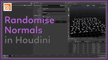 #65 Randomise Normals in Houdini
