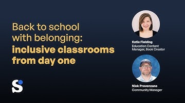 Back to school with belonging: Inclusive classrooms & UDL strategies for Teachers