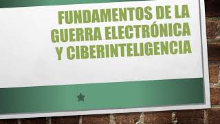 Fundamentos De La Guerra Electrónica Y Ciberdefensa