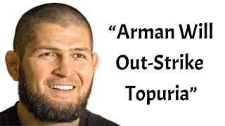 Khabibs Delusional Take On Topuria vs Arman? Tyron Woodley Says JDM Is A Weak Champion?