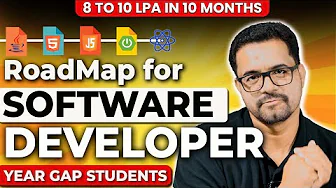 Roadmap for Year Gap Students: Become a Software Developer in 2025 | IT Job After Career Break
