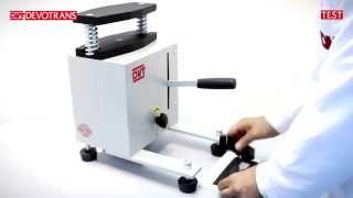 Numune Kesme Presi̇ Dvt Np K