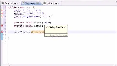 Java Programming Tutorial - 44 - Enumeration