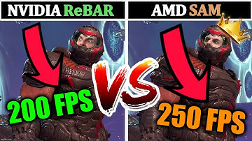 Resizable Bar (BAR) vs Smart Access Memory (SAM)