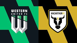 2023-2024 Isuzu Ute A-League - Round 23 - Western United v Macarthur FC