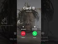 FaceTime Cardi B