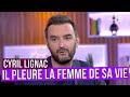 Cyril lignac  a 44 ans il pleure encore et toujours la femme de sa vie