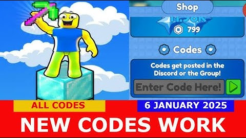 *NEW CODES* [UPDATE!] Block Miner Simulator ROBLOX | ALL CODES | JANUARY 5, 2025