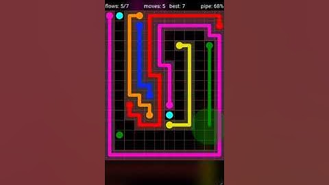 How To Solve Flow Free 12x15 Mega Mania Pack Level 360 Board Walk Through Solution Walkthrough