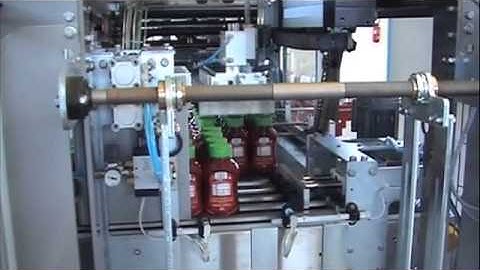 TCS310 WRAP-AROUND CASE PACKER MACHINE WITH DIVIDER AND PICK&PLACE DEVICE