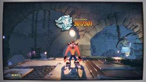 Crash Bandicoot 4 Countdown Crate Intro Flashback Tape Platinum Relic