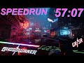 Ghostrunner In Under 1 Hour (57:07 Ghostrunner Speedrun In Bounds)