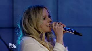 Download Lagu Avril Lavigne - Head Above Water @ Live with Kelly \u0026 Ryan 18/02/2019 MP3