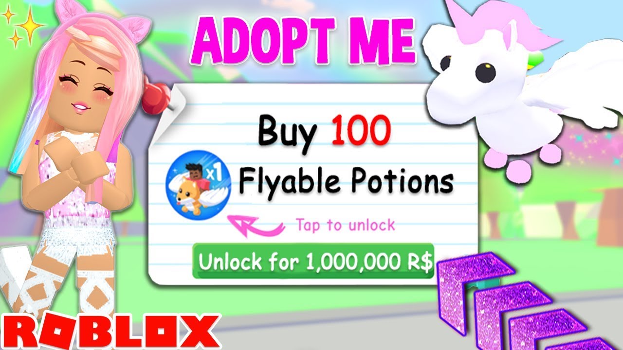 I Bought A Flying Potion For Every Person In The Server And This Happened Roblox Adopt Me Youtube - download meet my mom and dad roblox adopt me video