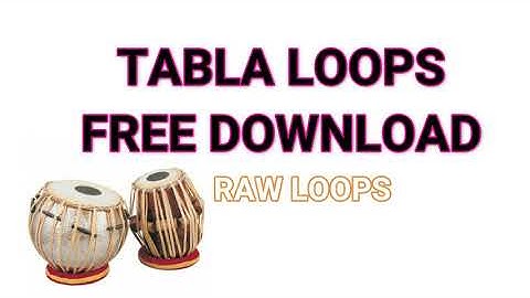 Tabla Loops 4/4 80BPM for DAW | Free Download | Simon Jayakumar