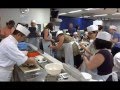 初めてみた飾り巻き寿司を見た外国人のお客様の反応