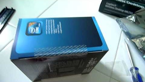 Intel Core i5-760 LGA 1156 -  Unboxing
