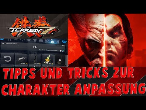 TEKKEN 7 Tipps & Tricks /Unlock all! Anpassungstricks [GERMAN/DEUTSCH]
