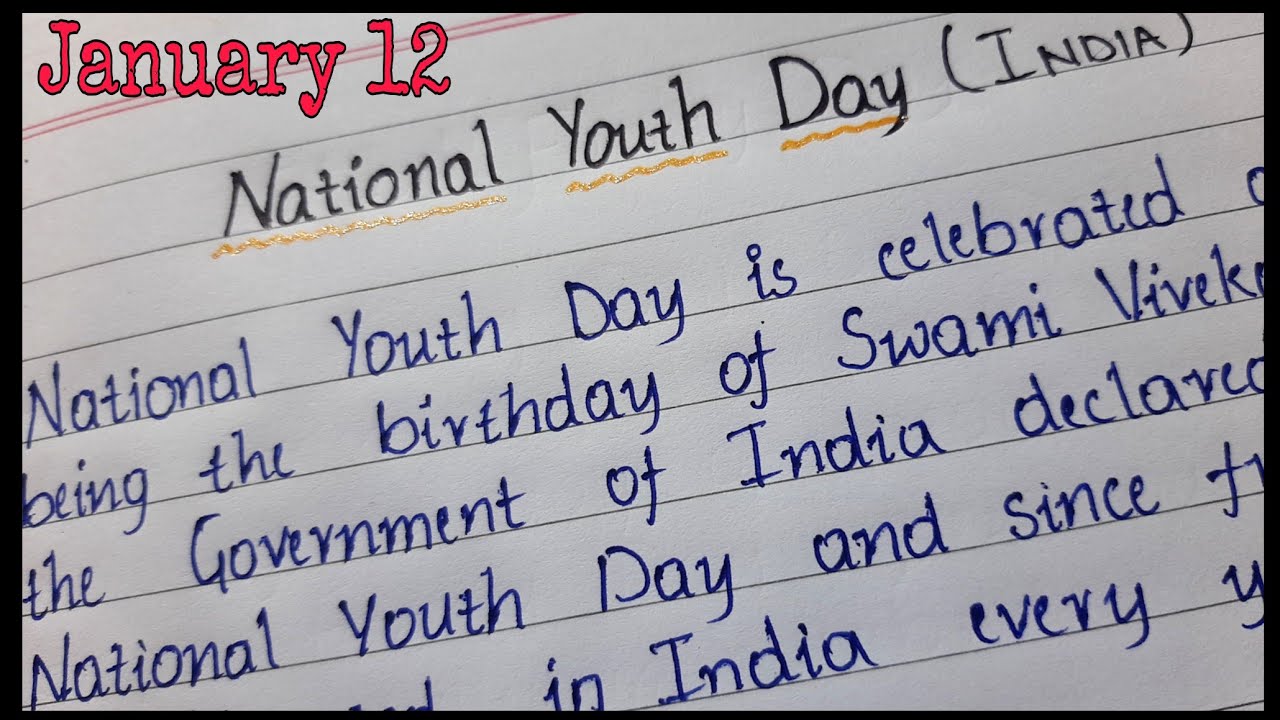 essay about youth day