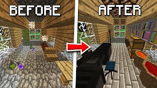 I REPAIRED THIS VILLAGE STORE 100% TROLLING TRAP MINECRAFT | Pine531gamer