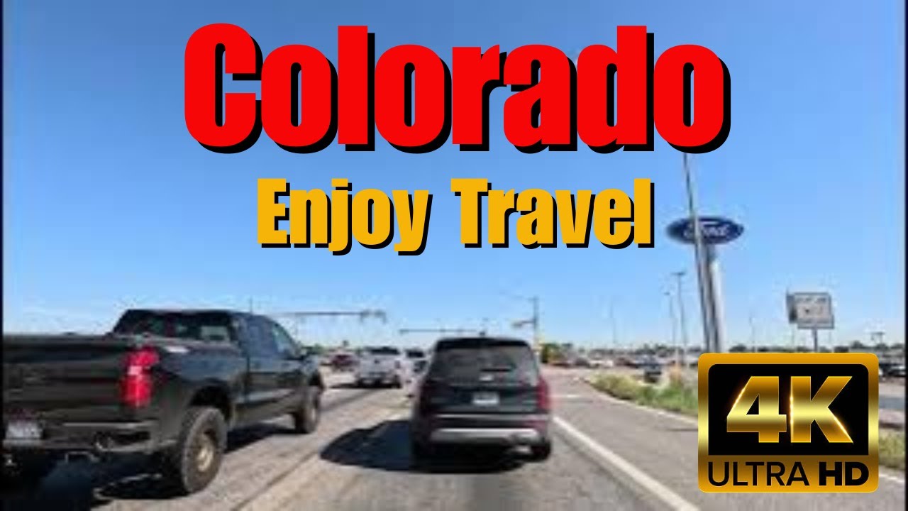 Drive Tour 4K | Highway 85 Road Trip: Real-Time Drive from Denver to