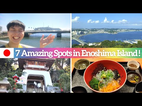 【Enoshima Tour】Let’s Make A Day Trip From Tokyo to Enoshima Island in Kanagawa, Japan!
