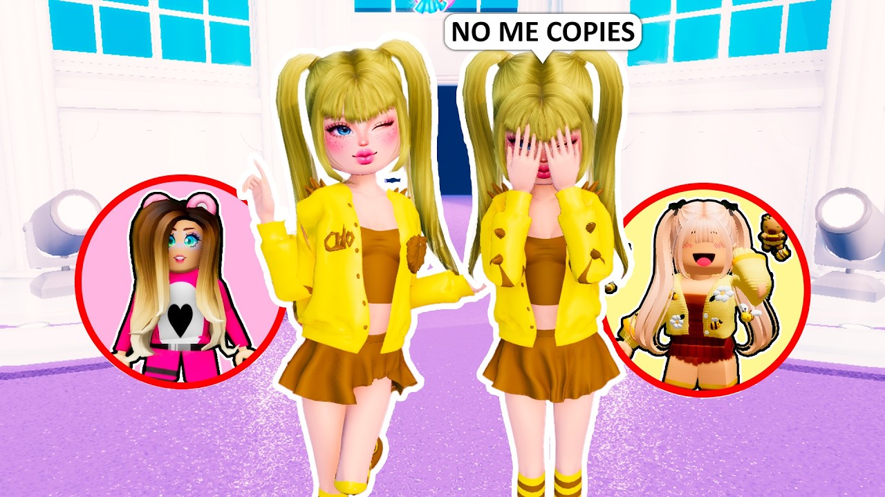 COPIANDO el OUTFIT de MI AMIGA en Dress to Impress 🤣 Roblox