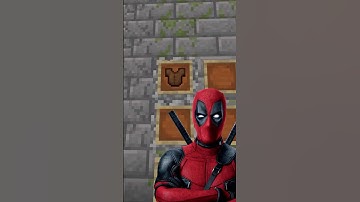 Minecraft: Deadpool Armor Trim