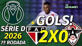 [Série D '26] 7ª Rodada | Ferroviário/CE 2 X 0 Atlético/CE | GOLS! | TV ARTILHEIRO