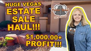 HUGE VEGAS ESTATE SALE HAUL!!! $1,000.00+ PROFIT!!! Join the Journey on Picker Road!