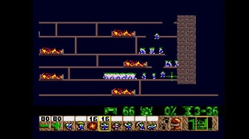 Lemmings Level 18 - Let