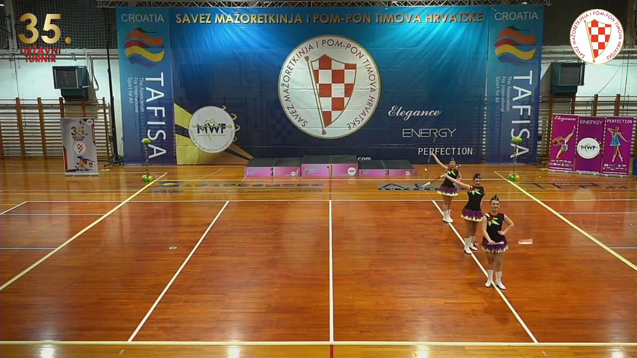 2020. SMPTH 35. DRŽAVNI TURNIR: DUO-TRIO MACE SENIORI, MAŽORETKINJE VIŠNJAN