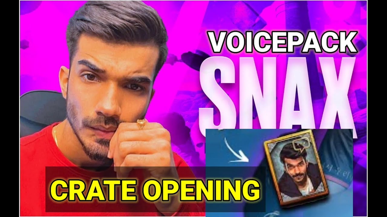 SNAX SPECIAL VOICE PACK CRATE OPENING!! #snax #voicepack - YouTube