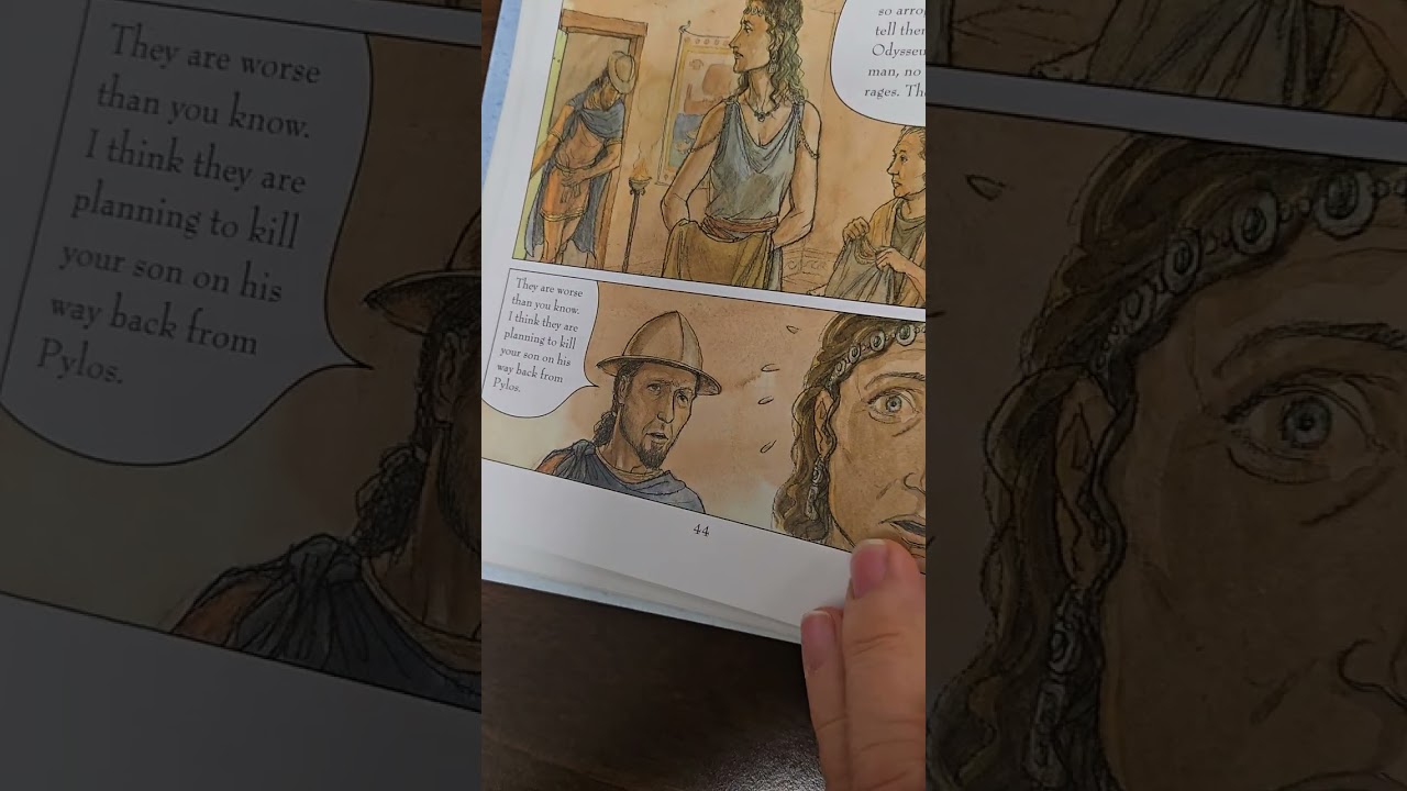 The Odyssey, graphic novel, A Reading, Pt.2, pp.35-126.