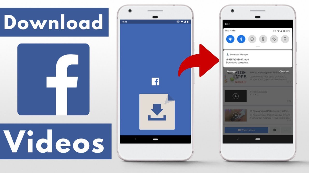 How To Download Facebook Videos To Android Phone Gallery? - Youtube