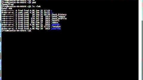 Introduction to Redhat Linux Files and Directories