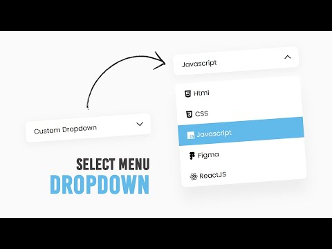 Custom Select Menu Dropdown using Html CSS & Vanilla Javascript | Dropdown Menu @Online Tutorials