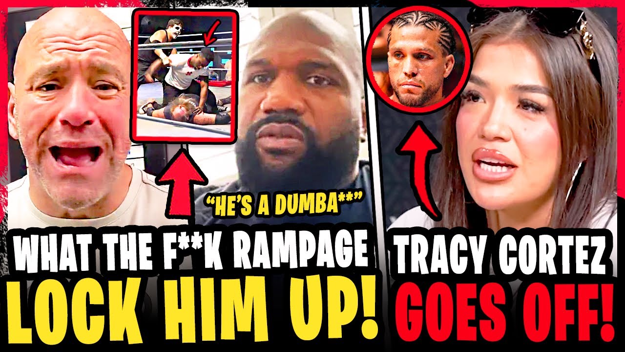 MMA Community GOES OFF on Rampage Jackson SON for FOOTAGE! Tracy Cortez GOES OFF! Islam Makhachev