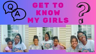 Get To Know Our Girls | Q & A Time | Family Vlog