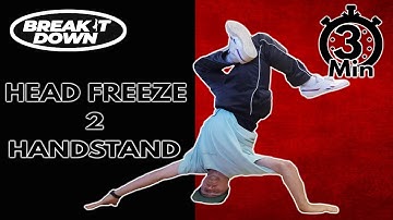 Freeze Breaking Tutorial | Head freeze to Handstand | Break it Down | My_key_seventyseven