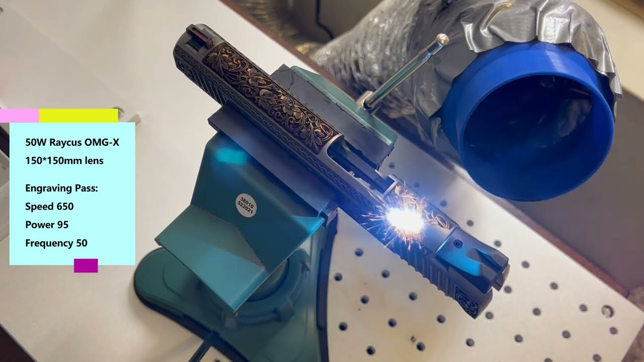 Meilleures armes à feu de gravure au laser à fibre de 50 watts