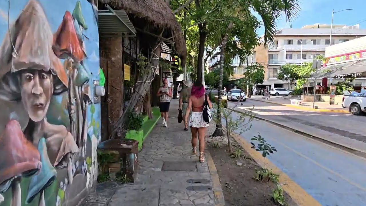 Walk Playa Del Carmen, Mexico x Vivo X200 Ultra Video Stabilization Action Mode No Gimbal